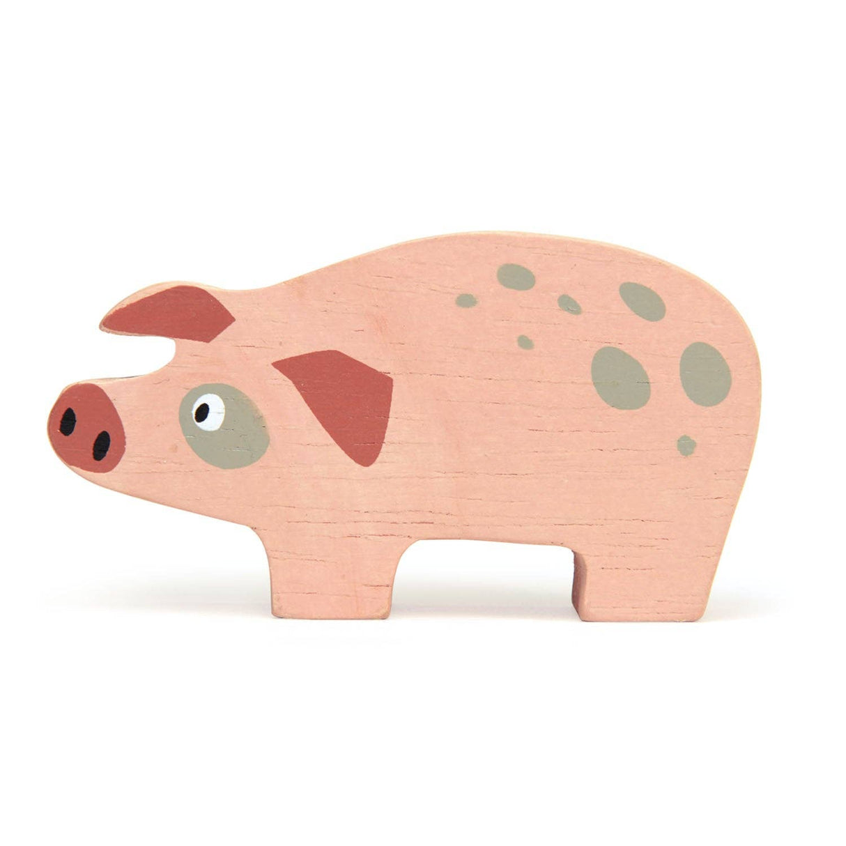 Tender Leaf Toys Wooden Farmyard Pig - Kids Toy