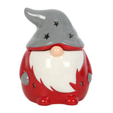 Red and Grey Christmas Gonk Oil Burner