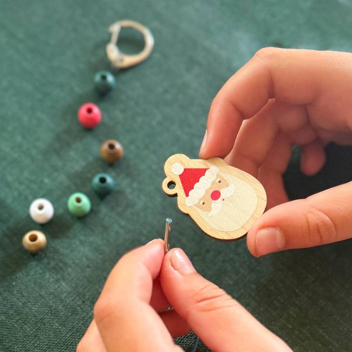 Make Your Own Santa Claus Keyring