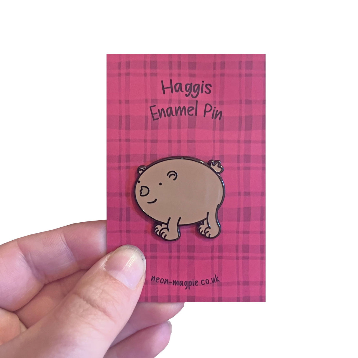 Haggis Enamel Pin