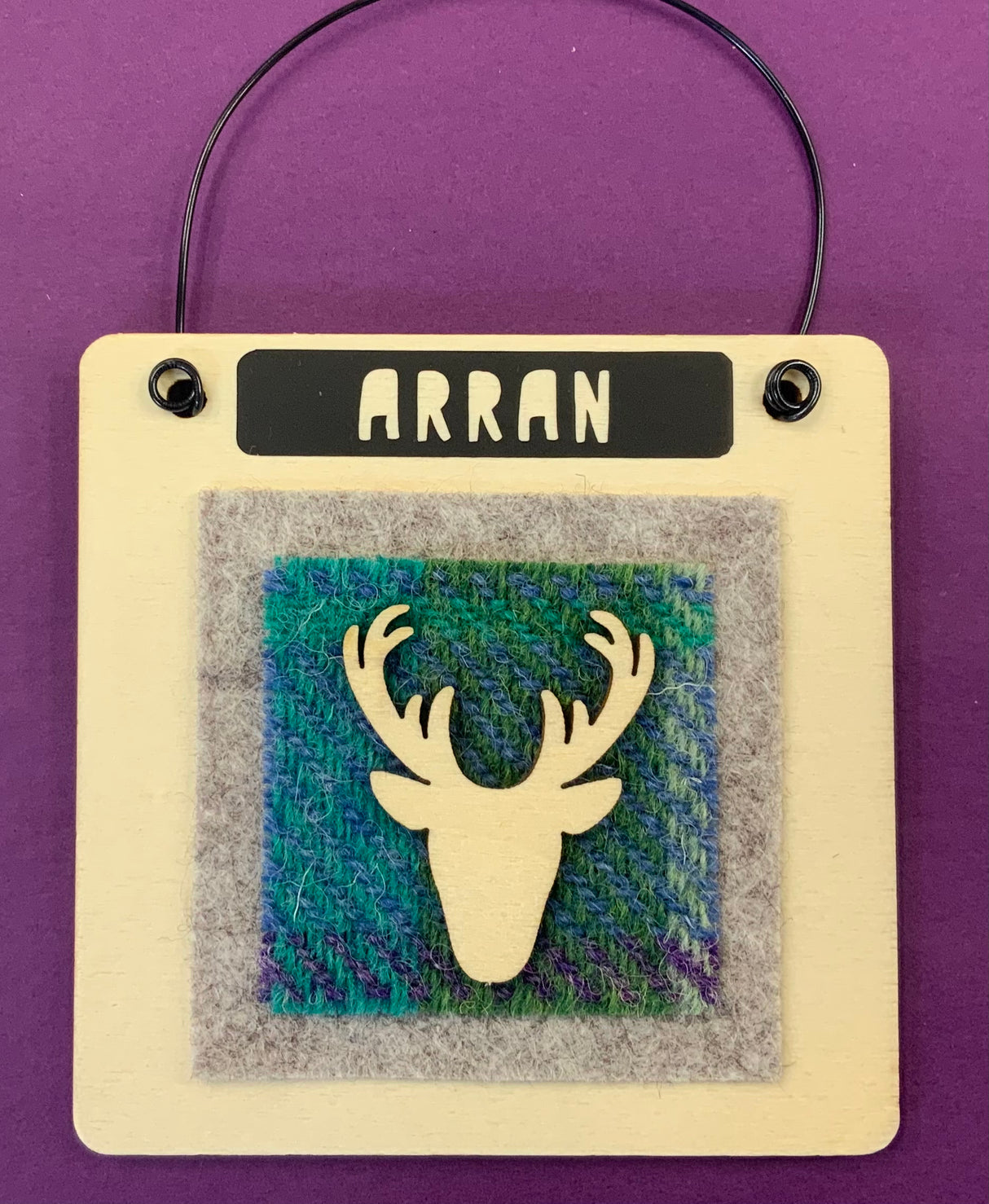 Arran Wooden Hanging Sign