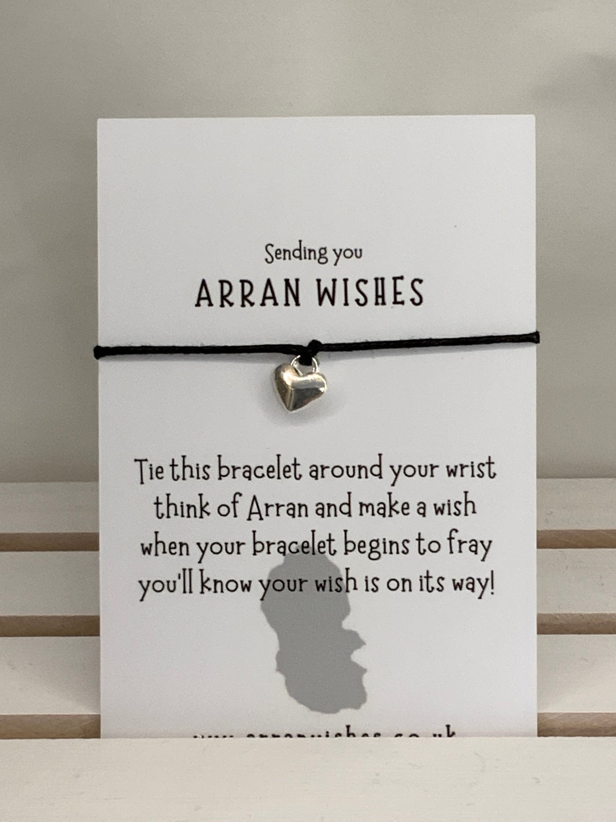 Arran Wish Bracelet - Heart