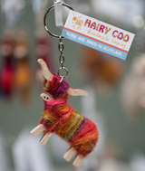 Hairy Coo Keyring