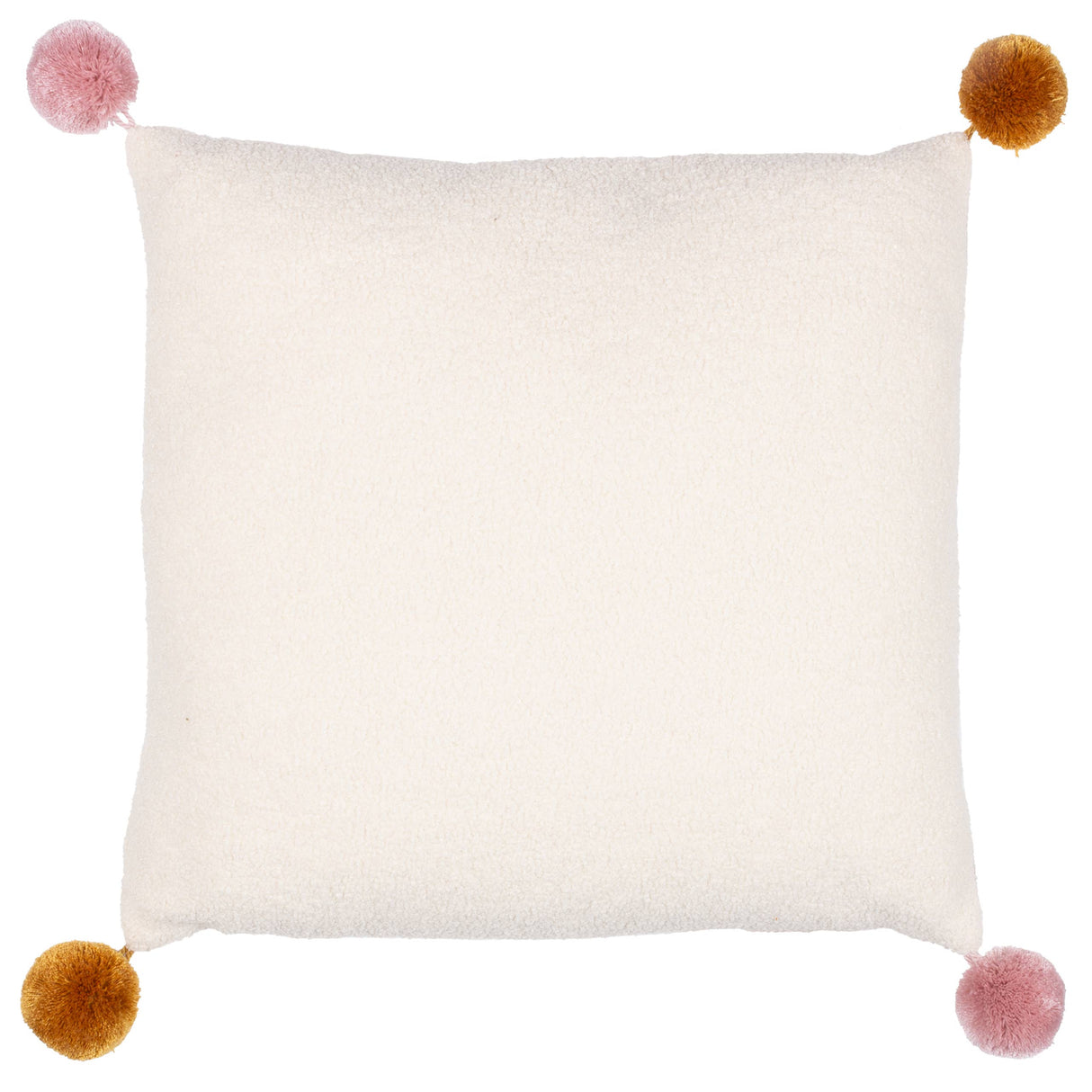 Pom-Poms Ready Set Snow Cushion Multicolour