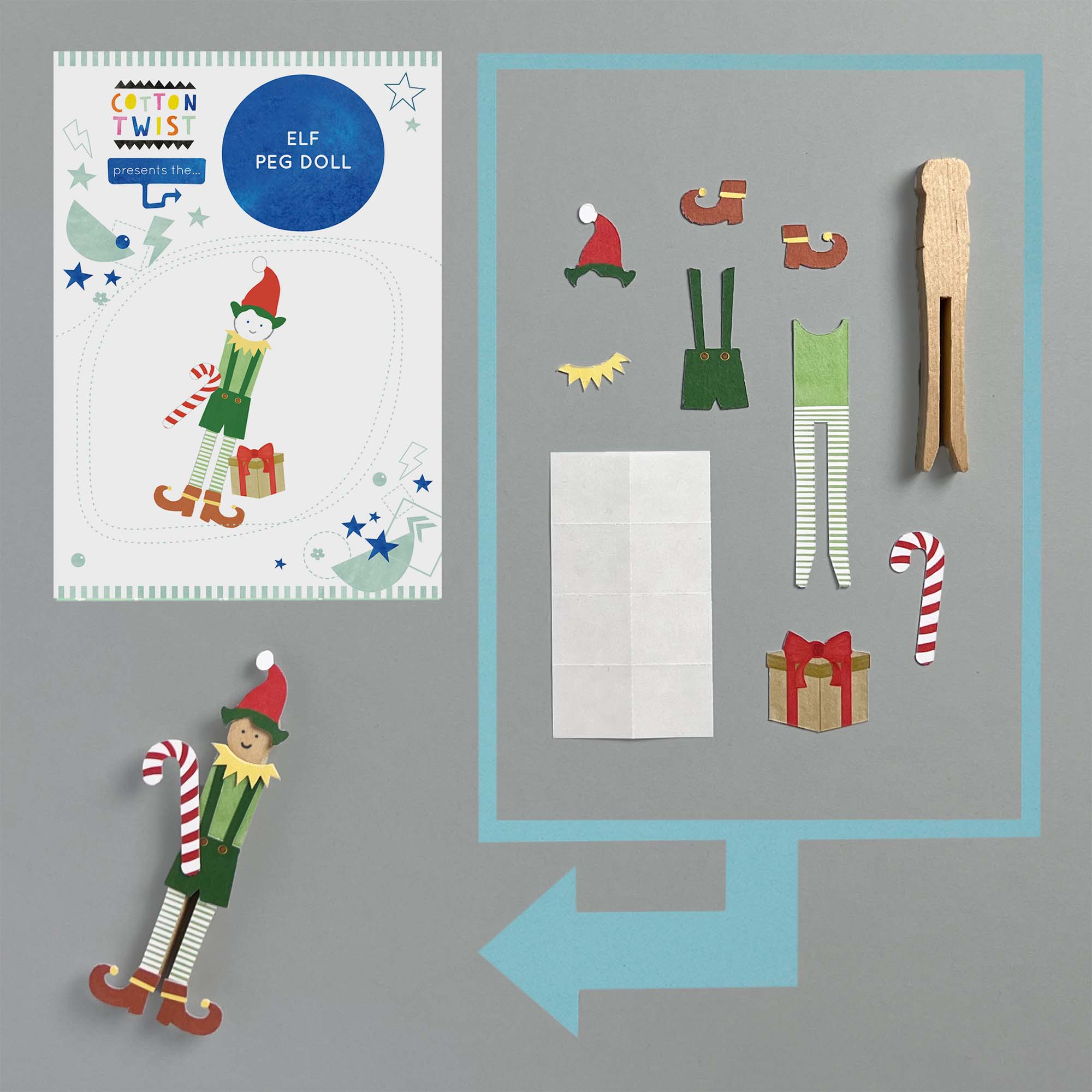 Elf peg doll online