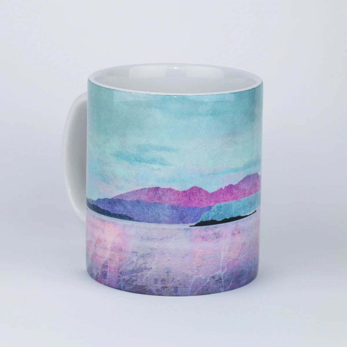 Arran Over Sound of Bute Mug