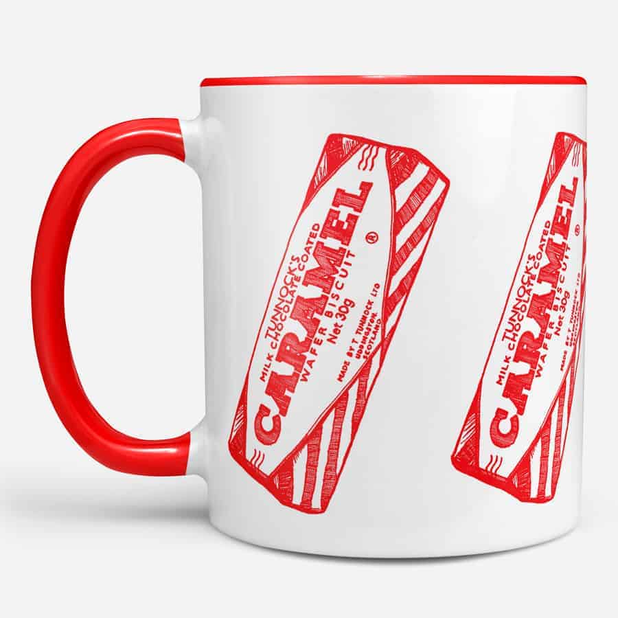 Caramel Wafer Repeat Chunky Mug